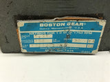 Boston Gear F72120B7H 20:1 Ratio 1.25 HP 13/16" Inlet 1" Outlet