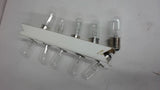 LOT OF 10 BULBS, SR30/110V-T5-10/6W-B15D