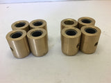 Brass Bushing with Steel Insert Lot of 8