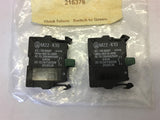 Moeller M22-k10 230 Volts 6 Amp Contact Block Lot of 2