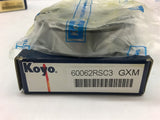 Koyo 60062RSC3 GXM Bearing Lot of 5