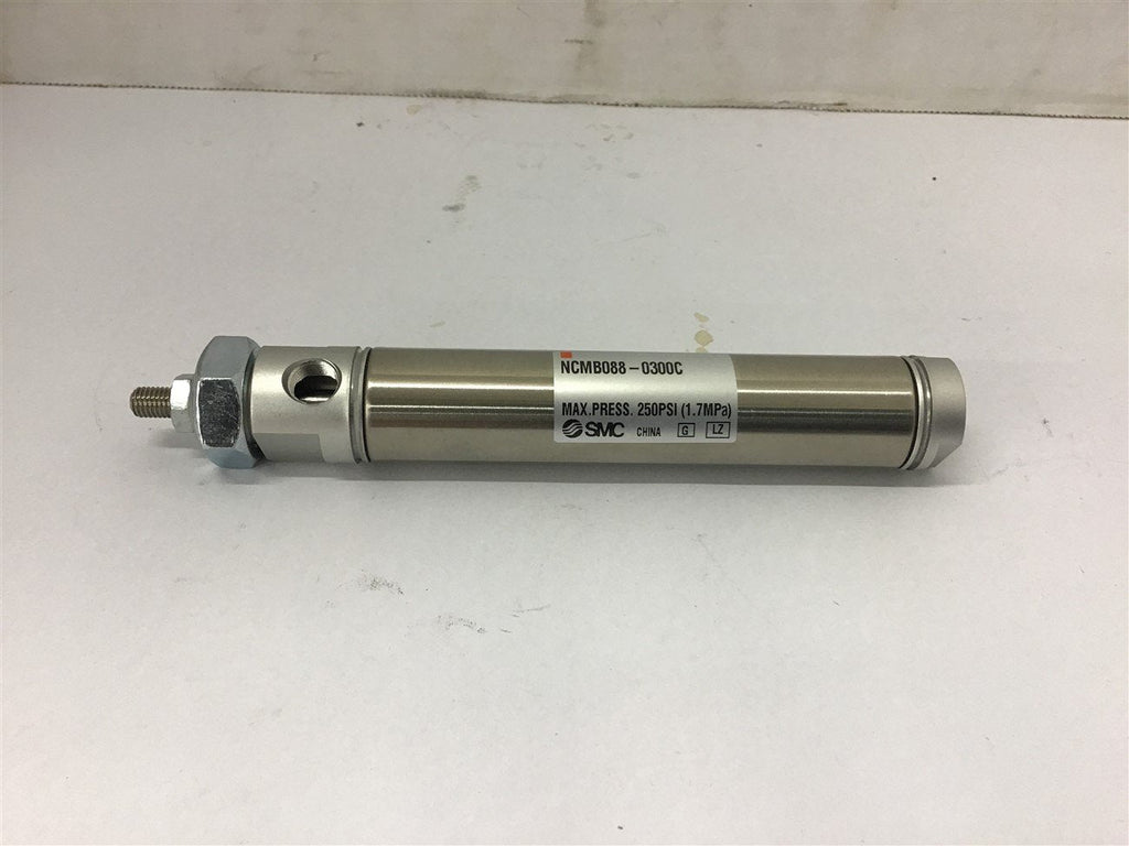 SMC NCMB088-0300C Pneumatic Cylinder 250 PSI