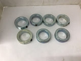 Clamp Collars 2 1/4" Lot Of 7