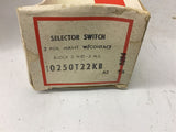 Cutler Hammer 10250T22KB Selector Switch with Contact 3 Positions