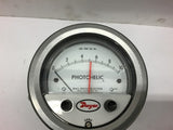 Dwyer A3000 Photohelic Air Pressure Gauge 35PSIG Type 2 Encl. 120VAC