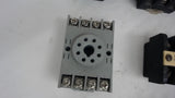 LOT OF 10, TERMINAL BLOCKS, STRIPS, AND RELAY BLOCKS, SEE DESCRIPTION FOR MORE