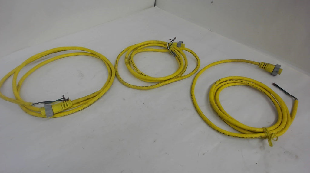 Lot Of 3, Woodhead, Brad Harrison, Safety Yellow, E90298, Awm Style 2661