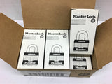 Master Lock 3MKLHW2KYLW Padlock Lot of 6