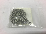 Nylon Lock Nut White W985A4 M5--Lot of 50