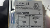 LOT OF 3, ALLEN-BRADLEY, BULLETIN 700DC-P400Z24, TYPE P, DIRECT DRIVE DC RELAY