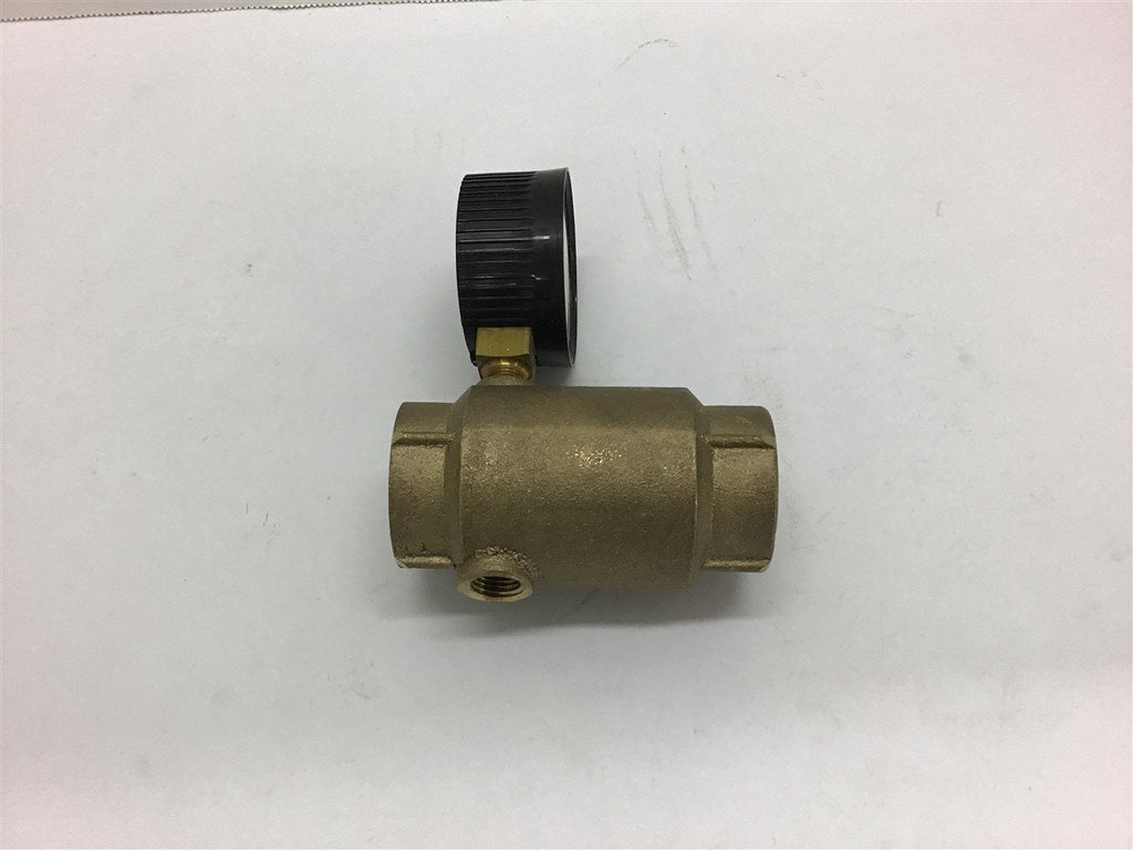 Valve 1" with Gauge 100 PSI