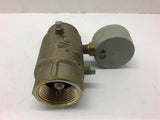 Valve 1 1/4" with Gauge