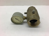 Valve 1 1/4" with Gauge