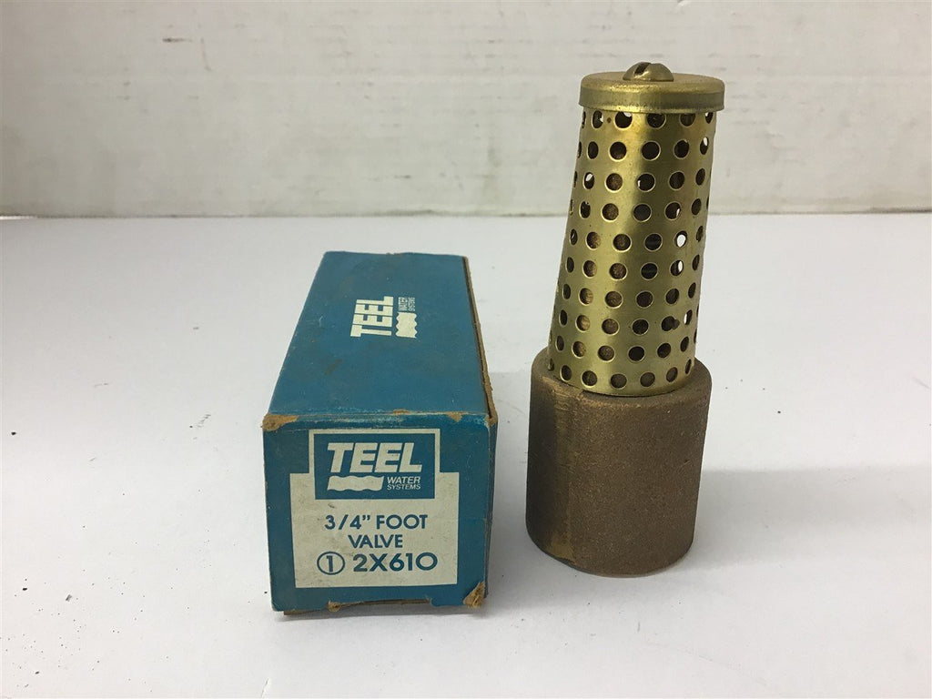 Teel 2X610 3/4" Foot Valve