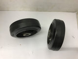 Wheels ID 3/4" Thickness 1 7/8" OD 6" Lot of 2