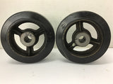 Wheels ID 3/4" Thickness 1 7/8" OD 6" Lot of 2