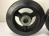 Wheels ID 3/4" Thickness 1 7/8" OD 6" Lot of 2