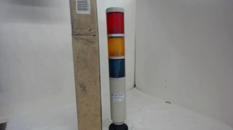 Ge Red, Yellow, And Green Light Tower, Lrf56C3Htb, 24Vac/Dc, 50/60Hz