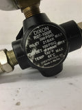 Dixon R07-100R Mini Regulator 300 Psi w/ Gauge