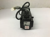 Yaskawa SGMAH-04AAF4C AC Servo Motor 400 Watt 200 Volts 2.8 Amps 3000 Rpm