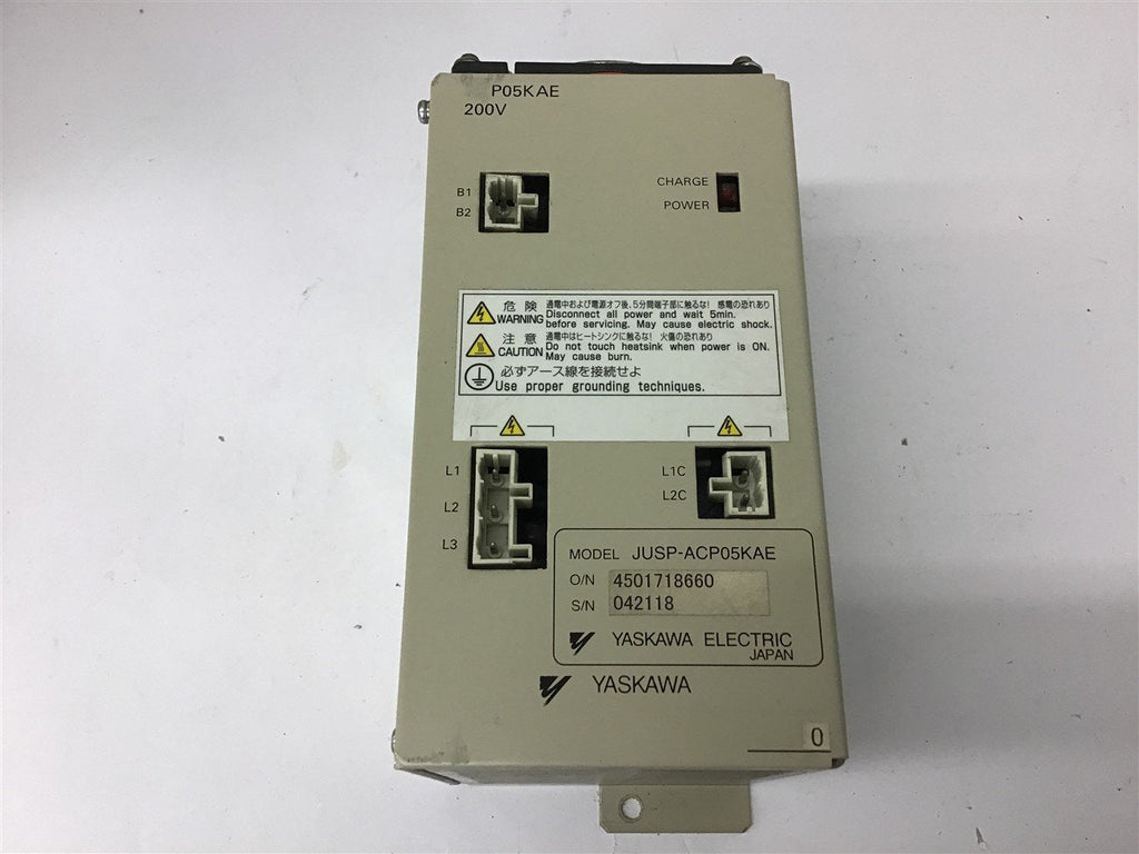 Yaskawa JUSP-ACP05KAE Servo Drive Power Supply