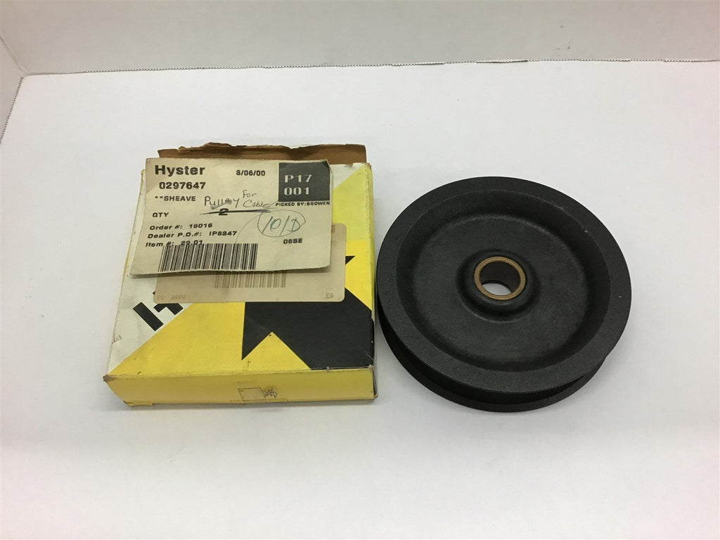 Hyster 0297647 Sheave 5 3/8" OD 7/8" ID 1-1/8" Belt Width