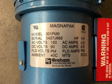 Magnapak 301FM0 DC Motor 90 Volts 2.8 Amps 1/4 HP 1750 Rpm