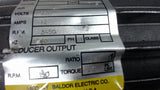 BALDOR, 25E041W031G1, 1/6 HP, TE, 220 VOLTS, 3450 RPM, 2P,  GEAR MOTOR,