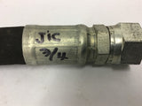 Hydraulic Hose 15-3/4" Long 3/4"