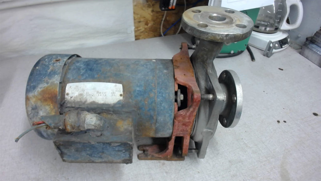 LEESON 114205.00  2HP, 3450 RPM, 4P, 56J FR, 208-230/460 VOLTS, W/ SS PUMP