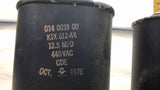 Lot Of 3  Capacitors,2 Each 014 0033 00 --1 Each Cornell Ktsf44P156Qpl