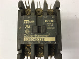 Cutler-Hammer C25DND325 Contactor 25 Amp 104-120 Volt Coil