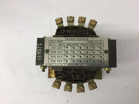 Reliance 65248-1S 150 VA Transformer Single Phase