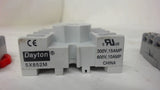 LOT OF 3, DAYTON TERMINAL BLOCKS, SEE DESCRIPTION FOR MORE INFORMATION