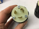 Leviton 2311 Locking Plug 20 Amp 125 Volt Lot Of 2