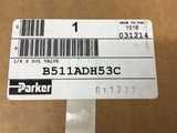 Parker B511ADH53C Solenoid Valve