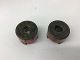 Lovejoy L075 Jaw Coupling 0.625" Keyed Bore Lot Of 2