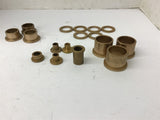 Brass Bushing and Washers Assorted Lot 12 Pieces