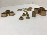 Brass Bushing and Washers Assorted Lot 12 Pieces