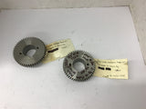 1.404" Wide Hub .2880" Pitch 50 Teeth Gear 2 3/8" Bore Lot Of 2