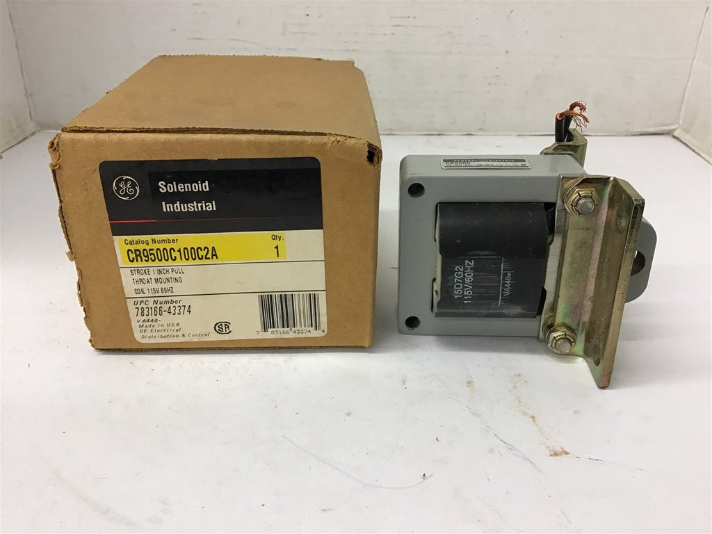 General Electric CR9500C100C2A Solenoid 115 Volts