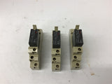 Omron G3RD-X02SN-US 2 Amp 50 Vdc Relay w/ Base Lot Of 3