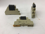 Omron G3RD-X02SN-US 2 Amp 50 Vdc Relay w/ Base Lot Of 3