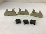 Omron G3RD-X02SN-US 2 Amp 50 Vdc Relay w/ Base Lot Of 3