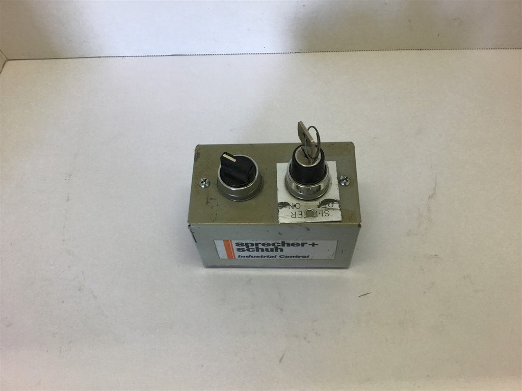 Sprecher Schuh M1-050303-1PB Pushbutton Enclosure