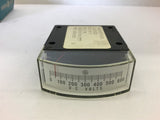 GE 185 Edgewise Instrument 0-600 DC Volts meter