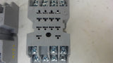 Lot Of 4, 2 Ea Dayton Relays W/ 2 Ea Terminal Blocks, See Description For More