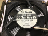 Sanyo Denki 109P1224H402 Brushless DC San Ace 25 Fan DC24V