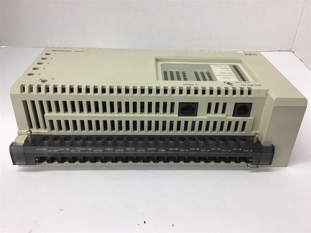 Modicon 110CPU31101 115 Volts I/O