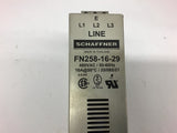 Schaffner FN258-16-29 Power Line Filter 480VAC 50-60Hz 16A@50C L1 L2 L3